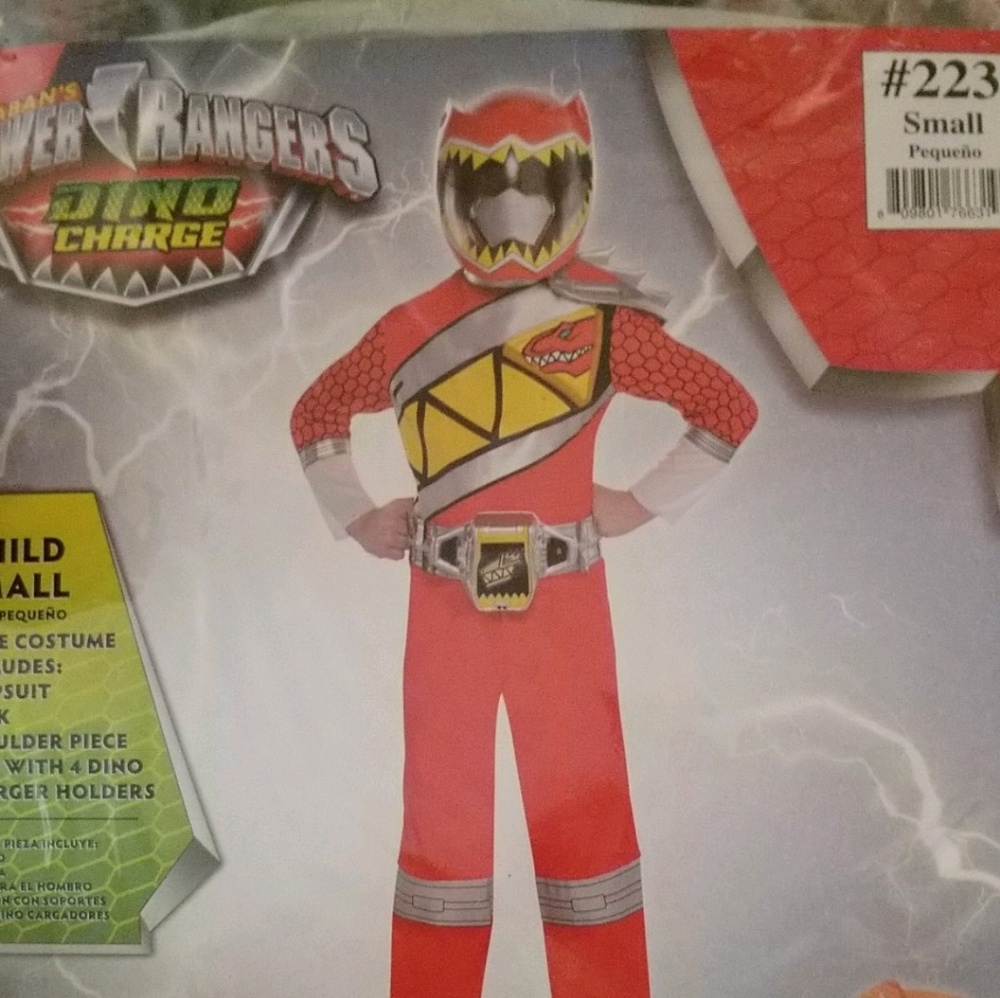 Power Ranger Dino Halloween Costume